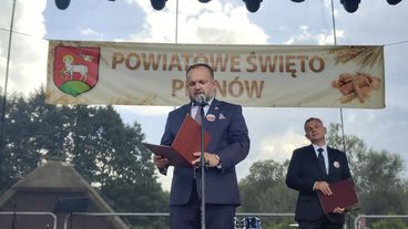 Gmina Ostrówek była gospodarzem niedzielnych Dożynek Powiatu Wieluńskiego